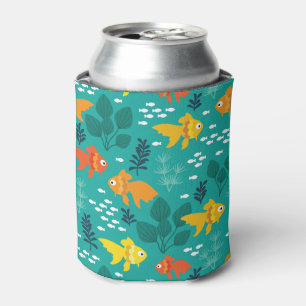 Enfriador De Latas Pescado de oro en acuario