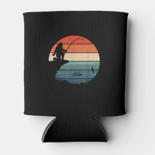 Enfriador De Latas Pescadores de pie de playa Sasquatch Frisherman Fu