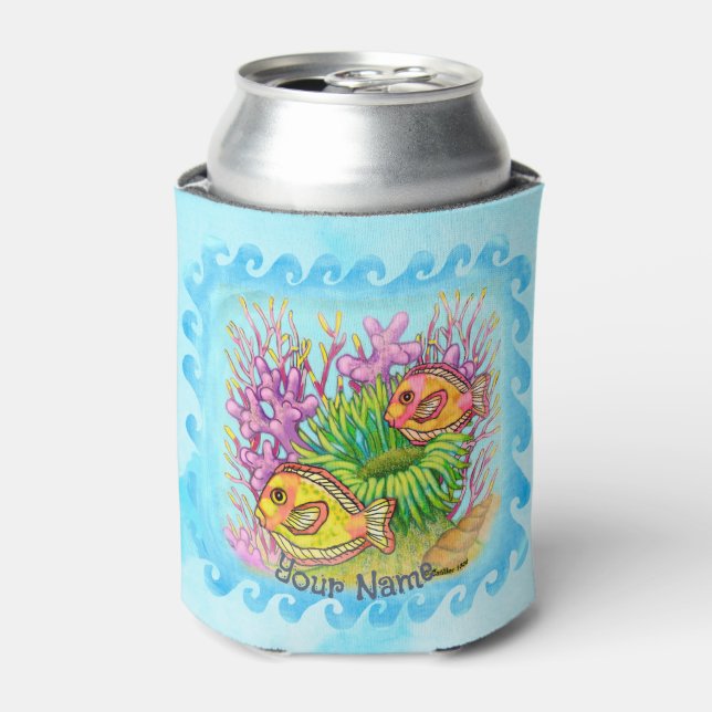 Enfriador De Latas Pez de buceo  (Lata Anverso)