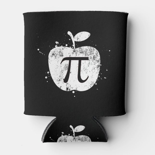 Enfriador De Latas Pi Apple Pie Funny (Anverso)