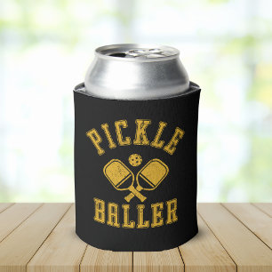 Enfriador De Latas Pickle Baller Funny Pickleball