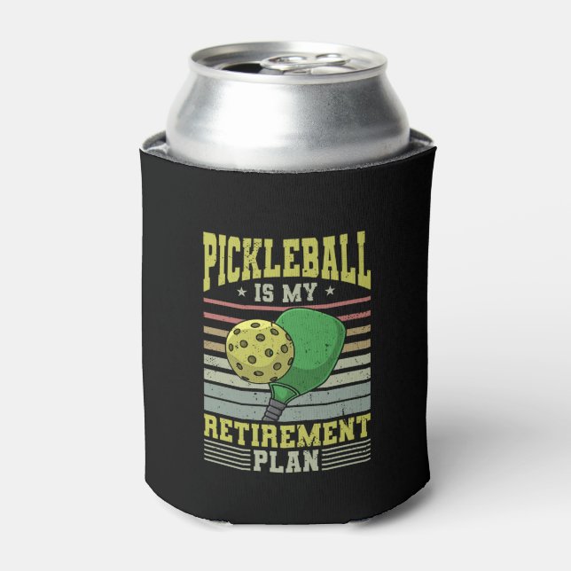 Enfriador De Latas Pickleball - Pickleball Retirement (Lata Anverso)