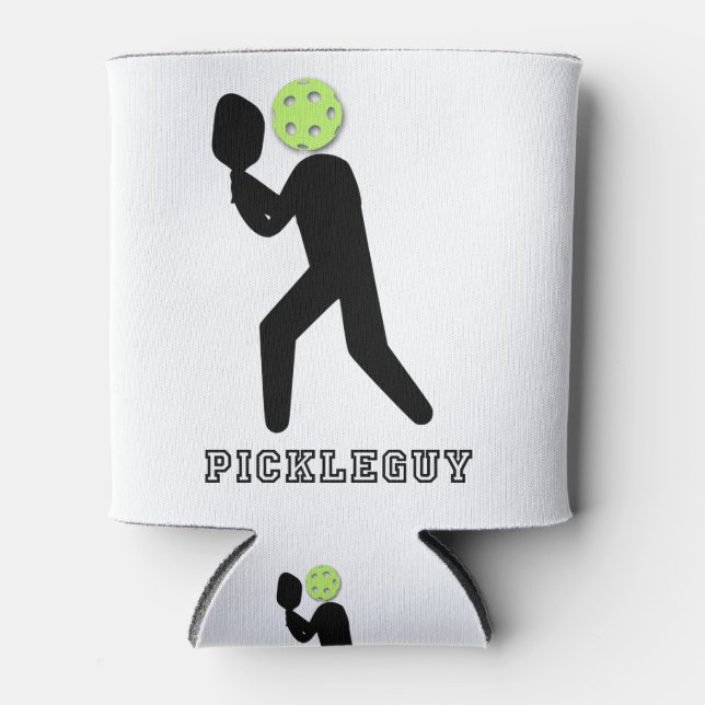 Enfriador De Latas Picklegua para los aficionados al pickleball (Anverso)
