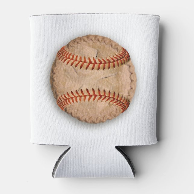 Enfriador De Latas Pie de manzana de béisbol (Anverso)