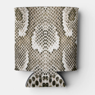 Enfriador De Latas Piel de Python: Diseño de Patrón Animal