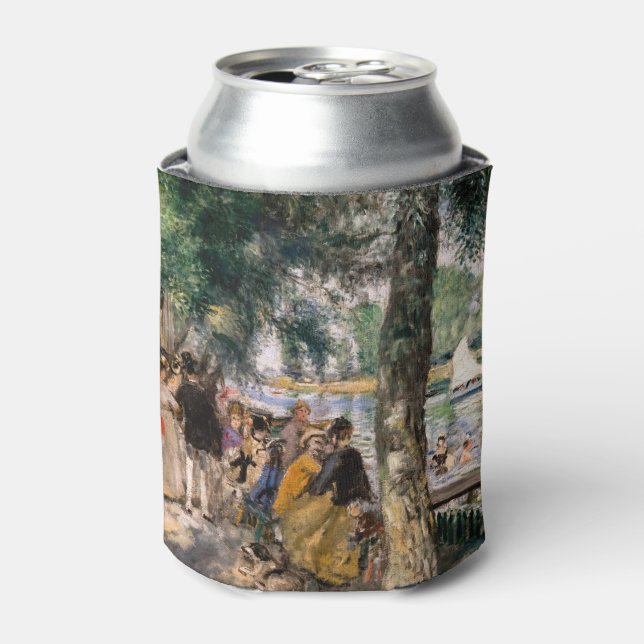 Enfriador De Latas Pierre-Auguste Renoir - Bañarse en el Sena (Lata Anverso)