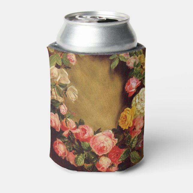 Enfriador De Latas Pierre-Auguste Renoir - Corona de Rosas (Reverso de la lata)