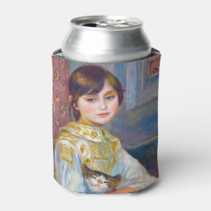 Enfriador De Latas Pierre-Auguste Renoir - Niño con gato