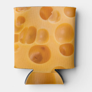 Enfriador De Latas Pieza de queso aislada, bonito diseño