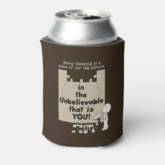 Enfriador De Latas Pieza del panorama general (Reverso de la lata)