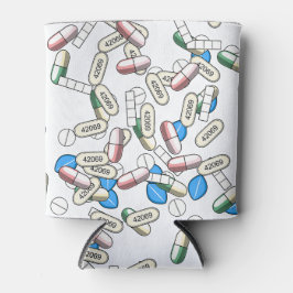 Enfriador De Latas Pill Sprinkles Pattern