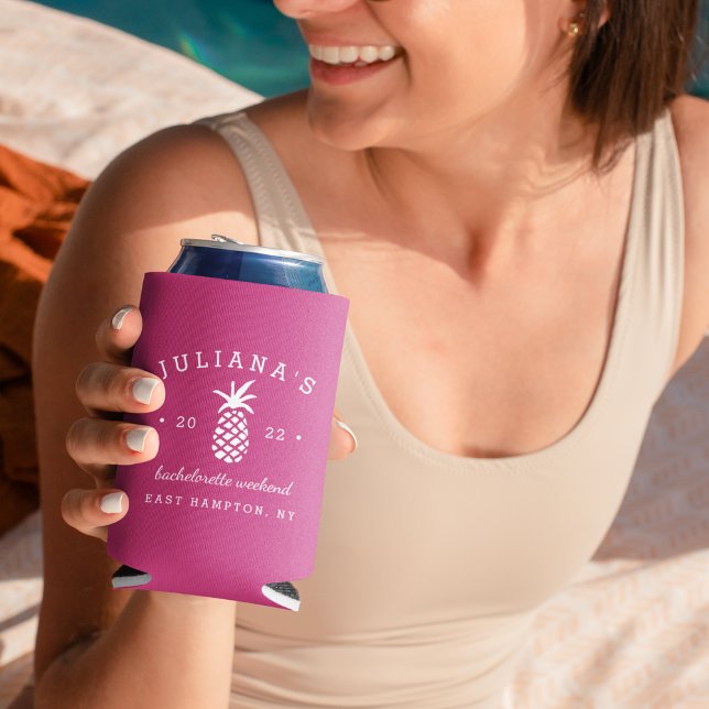 Enfriador De Latas Piña de Bachelorette | Personalizado (Subido por el creador)