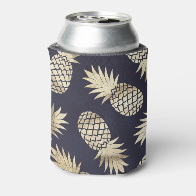 Enfriador De Latas Piña dorada (Reverso de la lata)