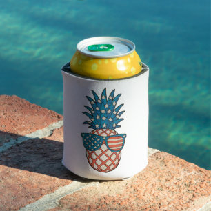 Enfriador De Latas Piña Patriótica 250 Aniversario 4 De Julio
