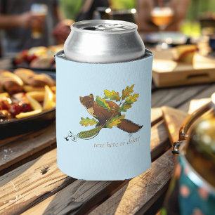 Enfriador De Latas Pine Marten Autumn Leaves