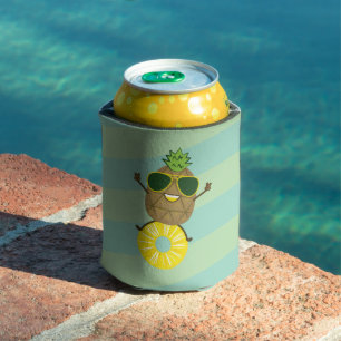 Enfriador De Latas Pineapple de buena vibración Refrigerador de beb