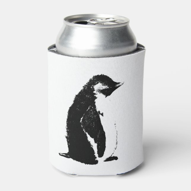 Enfriador De Latas Pingüino perfecto (Lata Anverso)