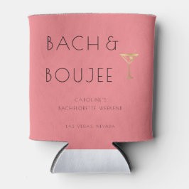 Enfriador De Latas Pink Bach y Boujee Bachelorette Party