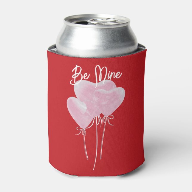 Enfriador De Latas Pink Hearts (Lata Anverso)