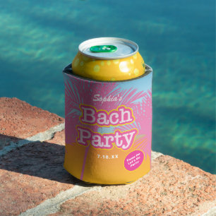 Enfriador De Latas Pink Let's Go Fiesta