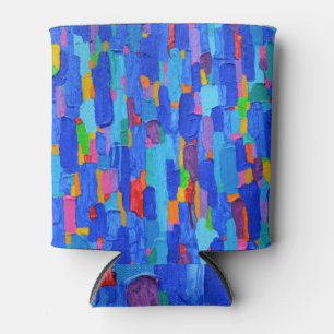 Enfriador De Latas Pintura abstracta sobre lienzo