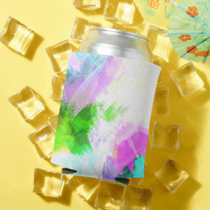 Enfriador De Latas Pintura al agua abstracta