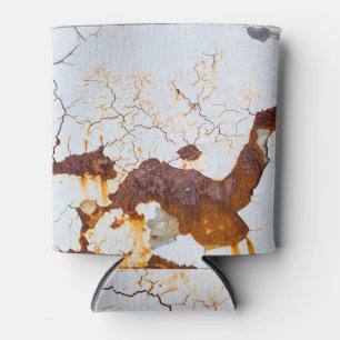 Enfriador De Latas Pintura blanca rota, auto oxidado.