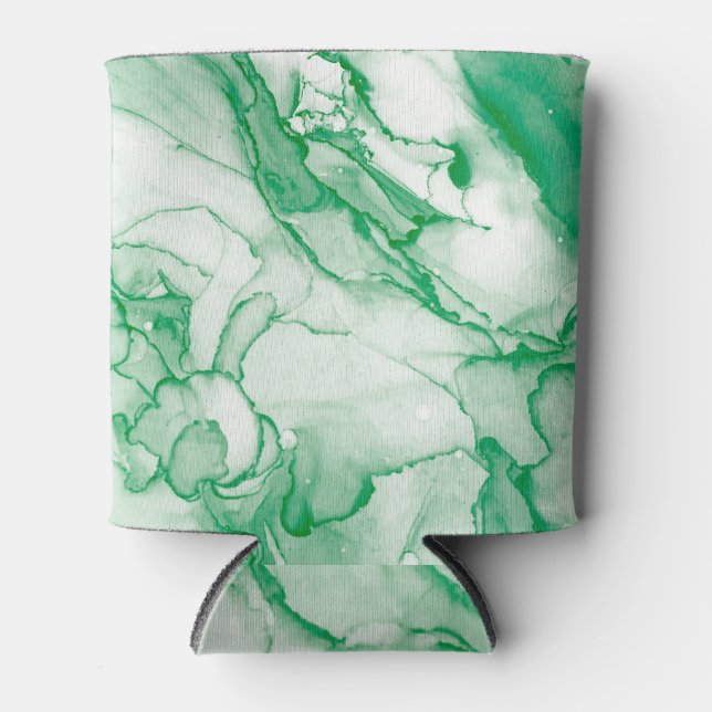 Enfriador De Latas Pintura china con tinta de alcohol de primavera (Anverso)