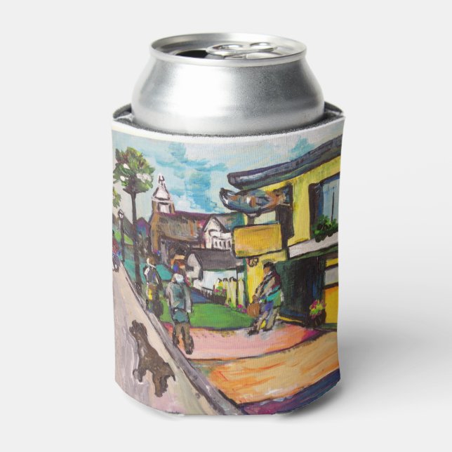 Enfriador De Latas Pintura clave occidental (Lata Anverso)