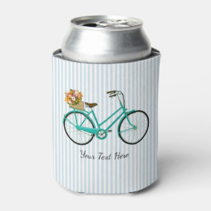 Enfriador De Latas Pintura de bicicleta vintage personalizada franja