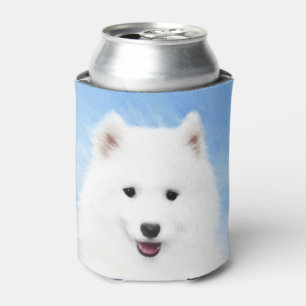 Enfriador De Latas Pintura de pimienta de Samoyed - Arte Perro Origin