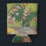 Enfriador De Latas Pintura floral de Vincent Van Gogh Oleander<br><div class="desc">Este cuadro de Vincent Van Gogh es un jarrón de flores de adelfa. Van Gogh la pintó en agosto de 1888. Los comandantes eran alegres flores de vida para Van Gogh, y en su tarima muestra las flores que llenan una jarra de mayólica que usaba para sus vidas fijas hechas...</div>