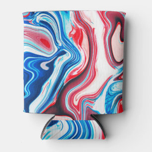 Enfriador De Latas Pintura Marcada Líquido, Textura Grunge.