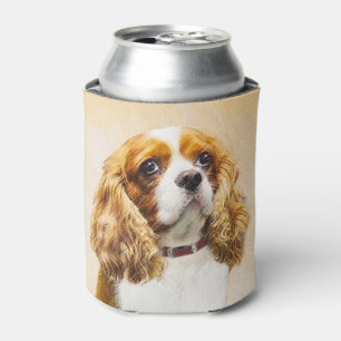 Enfriador De Latas Pintura original de Cavalier King Charles Spaniel