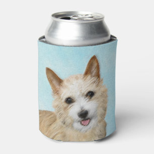 Enfriador De Latas Pintura portuguesa de Podengo Pequeno - Arte origi