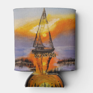 Enfriador De Latas Pinturas DG Atardecer Vela