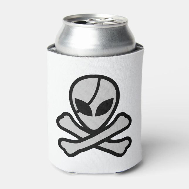 Enfriador De Latas Pirata Alien (Lata Anverso)