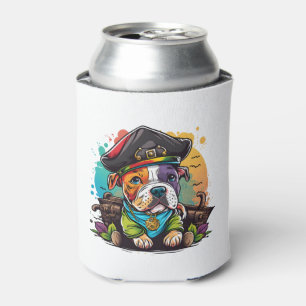 Enfriador De Latas Pirata de Bulldog Pit