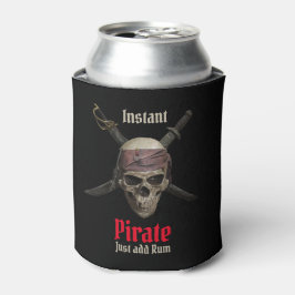Enfriador De Latas Pirate Skull