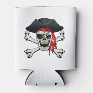 Enfriador De Latas Pirate Skull