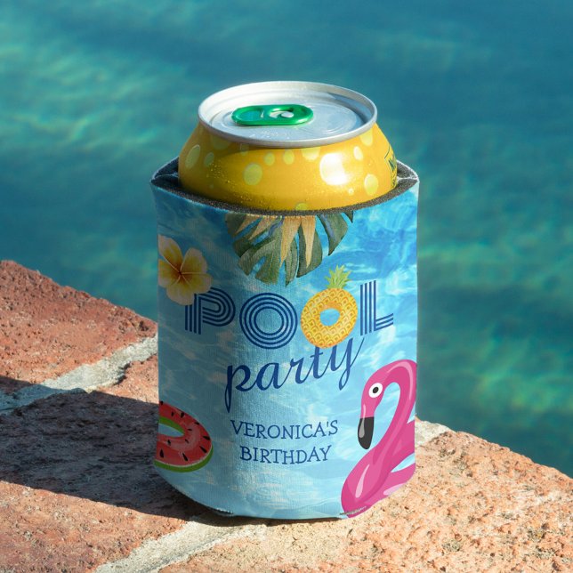 Enfriador De Latas Piscina Fiesta Natación Verano Aniversario del Agu (Subido por el creador)