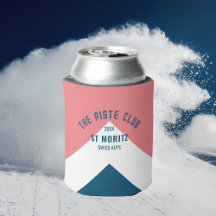 Piste Club Pink White Peak Winter Ski