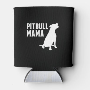 Enfriador De Latas Pitbull Mama Silhouette