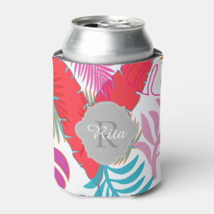 Enfriador De Latas PixDezines selva/color de fondo de bricolaje