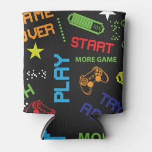 Enfriador De Latas Pixel Game Style: Resumen sin problemas.