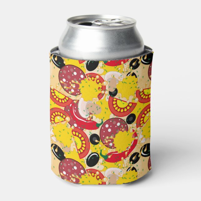 Enfriador De Latas Pizza (Lata Anverso)