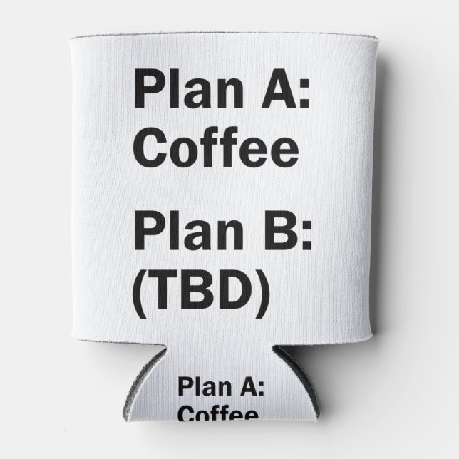 Enfriador De Latas Plan de café (Anverso)