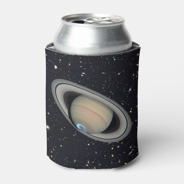 Enfriador De Latas Planet Saturn Starry Sky (Lata Anverso)