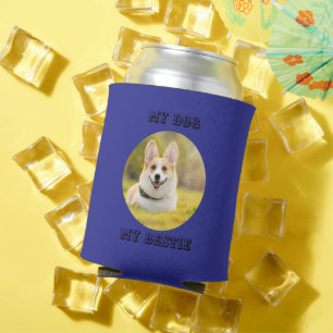 Enfriador De Latas Plantilla fotográfica personalizada para mi perro