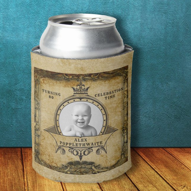 Enfriador De Latas Plantilla personalizada de fotografía de época de  (Subido por el creador)